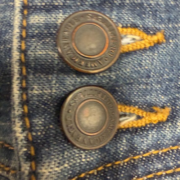 Women's AMERICAN EAGLE Five-Pocket Low-Rise Bootcut Jeans- Size 12 - Picture 8 of 14
